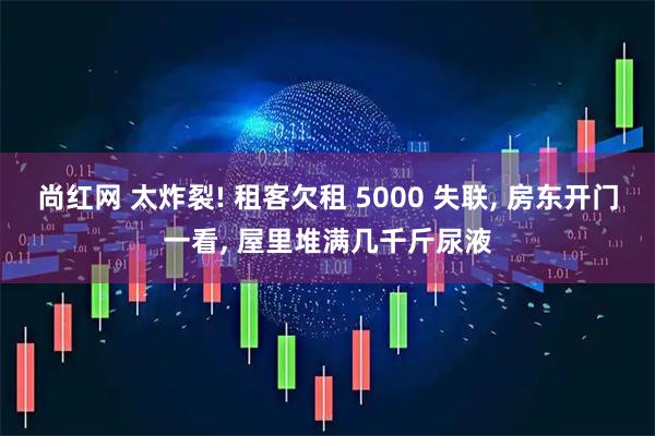 尚红网 太炸裂! 租客欠租 5000 失联, 房东开门一看, 屋里堆满几千斤尿液